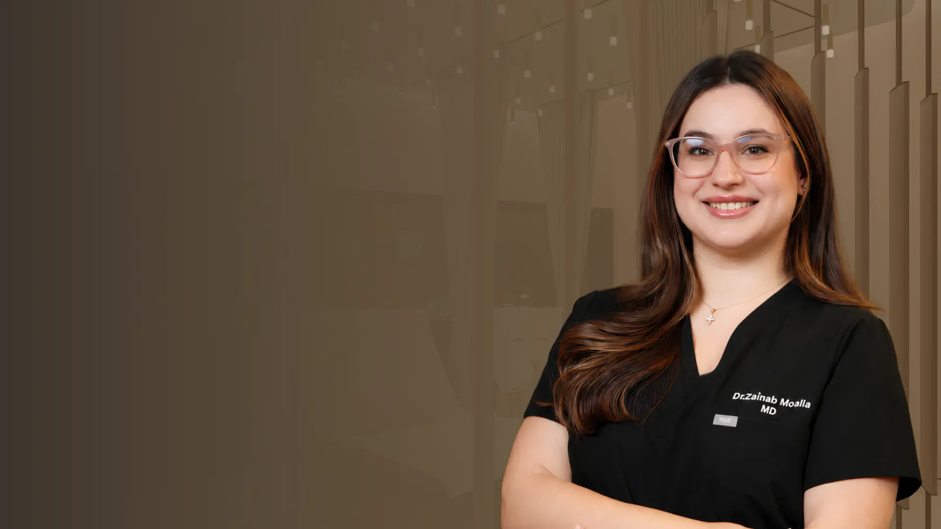 Dr. Zainab Moalla, DHA-licensed physician in Dubai